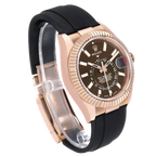 Sky-Dweller 42mm Rose Gold Chocolate Brown Dial Mens Watch 326235