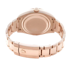 Sky-Dweller 42mm Rose Gold Chocolate Brown Dial Mens Watch 326935