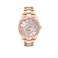 Sky-Dweller 42mm  Rose Gold Sundust Dial Mens Watch 326935