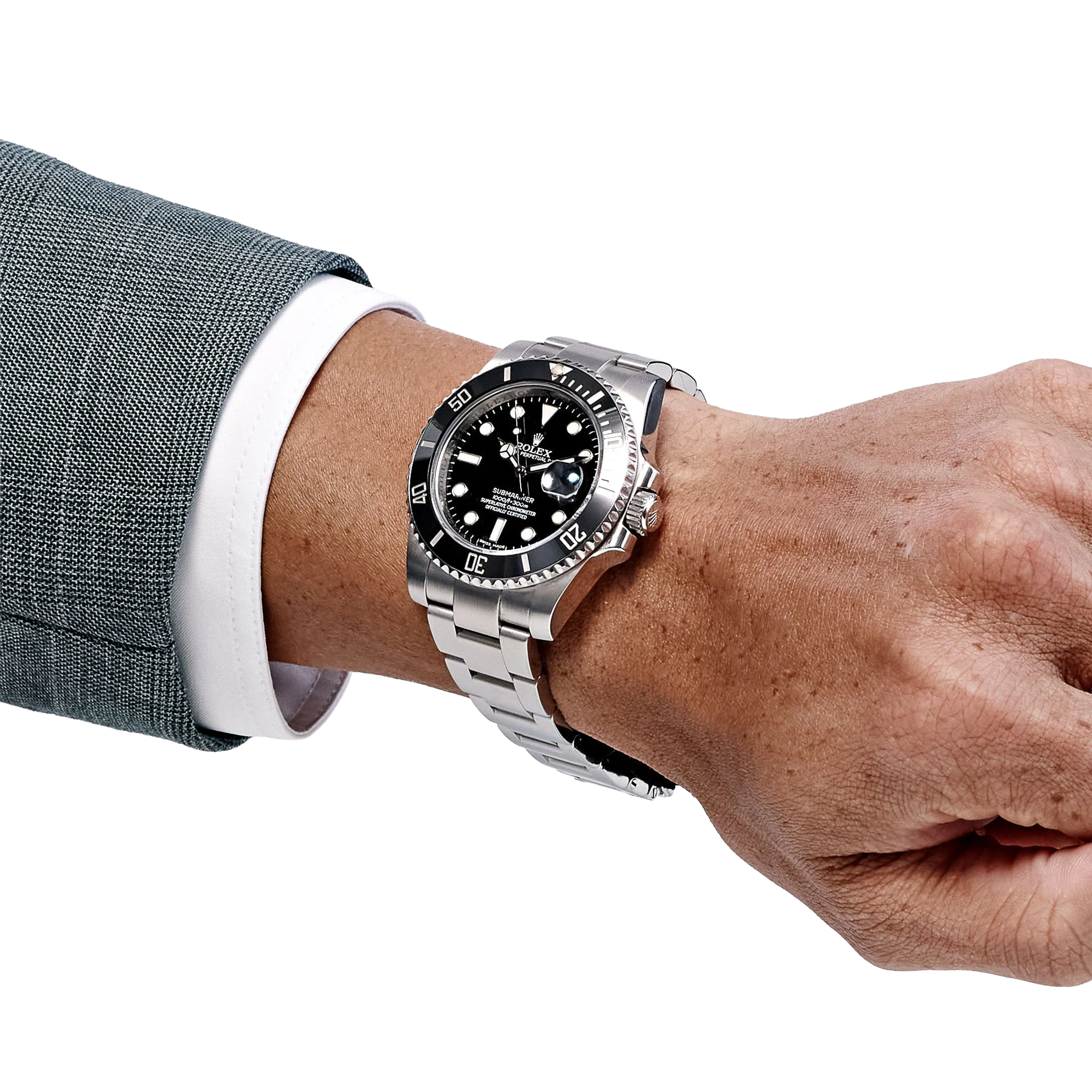 Submariner Date 40mm Stainless Steel Black Dial 116610LN