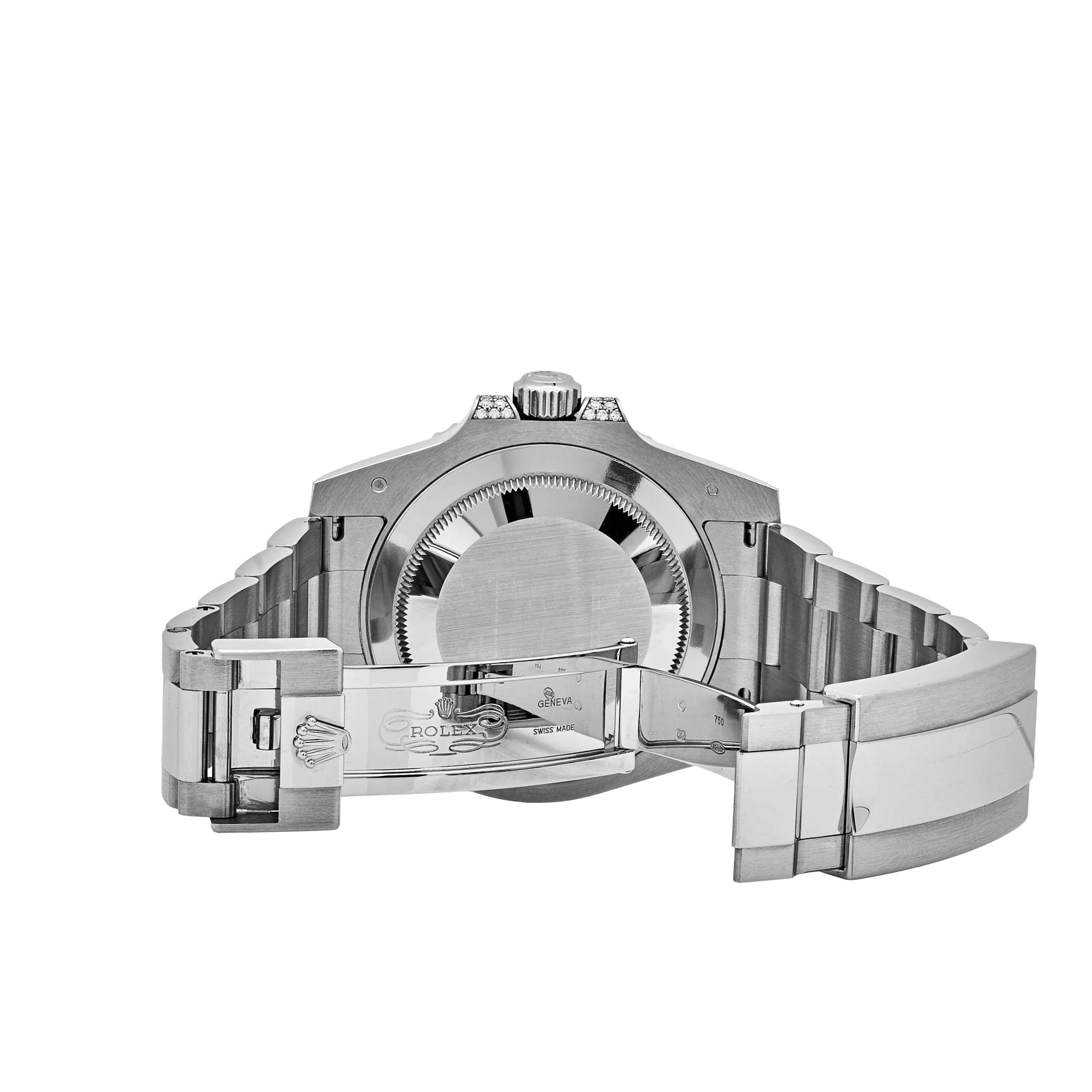Submariner Date 40mm 116659SABR White Gold Blue Dial Sapphire Diamond Bezel
