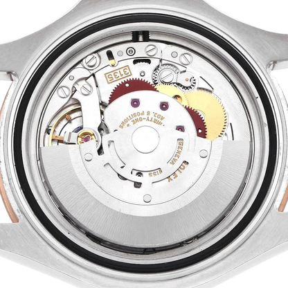 Yachtmaster 40 Rose Gold Steel Brown Dial Mens Watch 116621