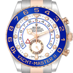 Yachtmaster II 44mm Steel Rose Gold Mens Watch 116681