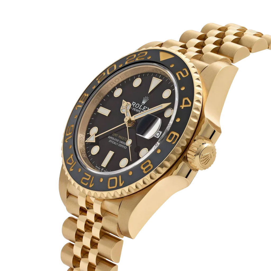 GMT-Master II 126718GRNR Yellow Gold Black Dial Jubilee (2025)
