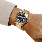 GMT-Master II 126718GRNR Yellow Gold Black Dial Jubilee (2025)