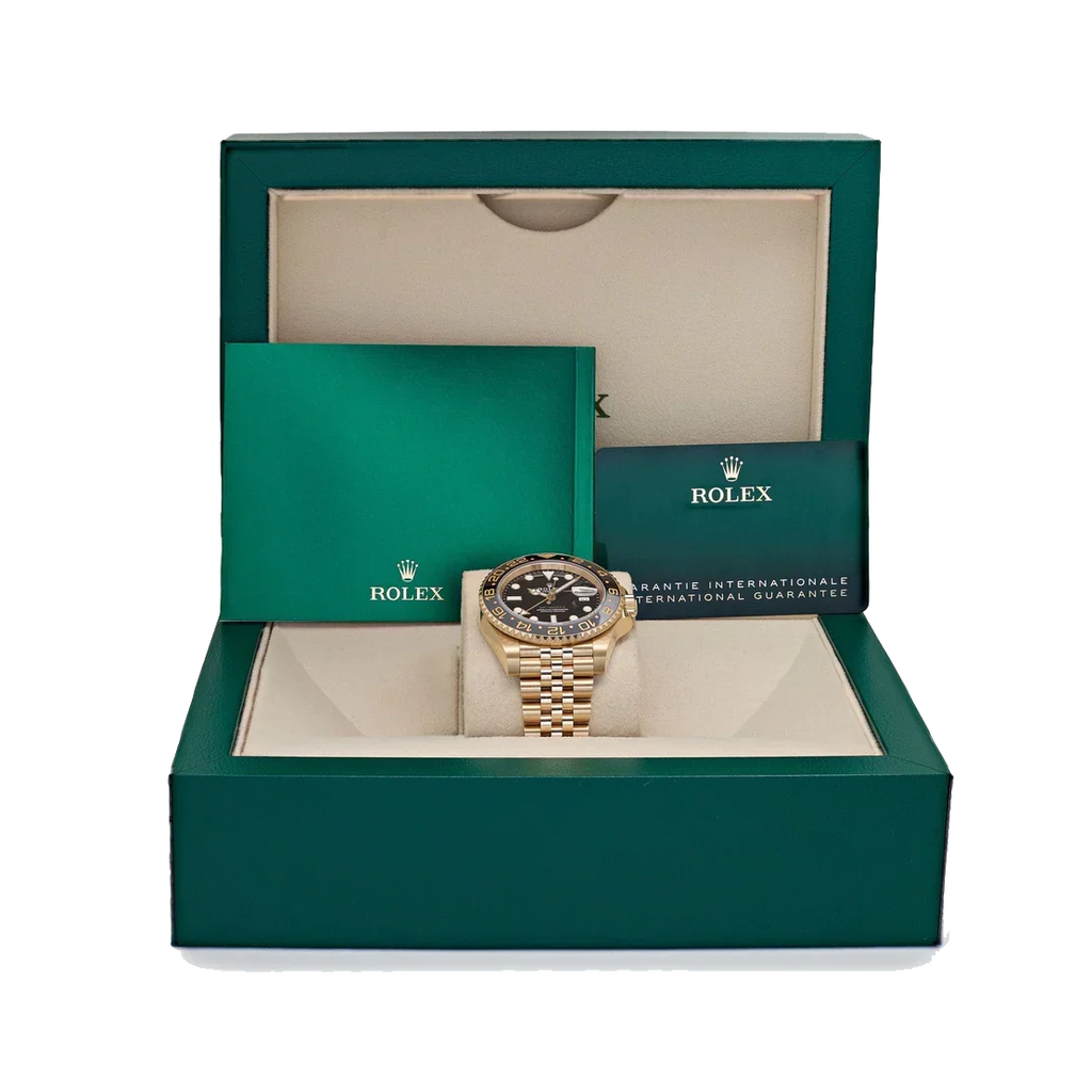 GMT-Master II 126718GRNR Yellow Gold Black Dial Jubilee (2025)