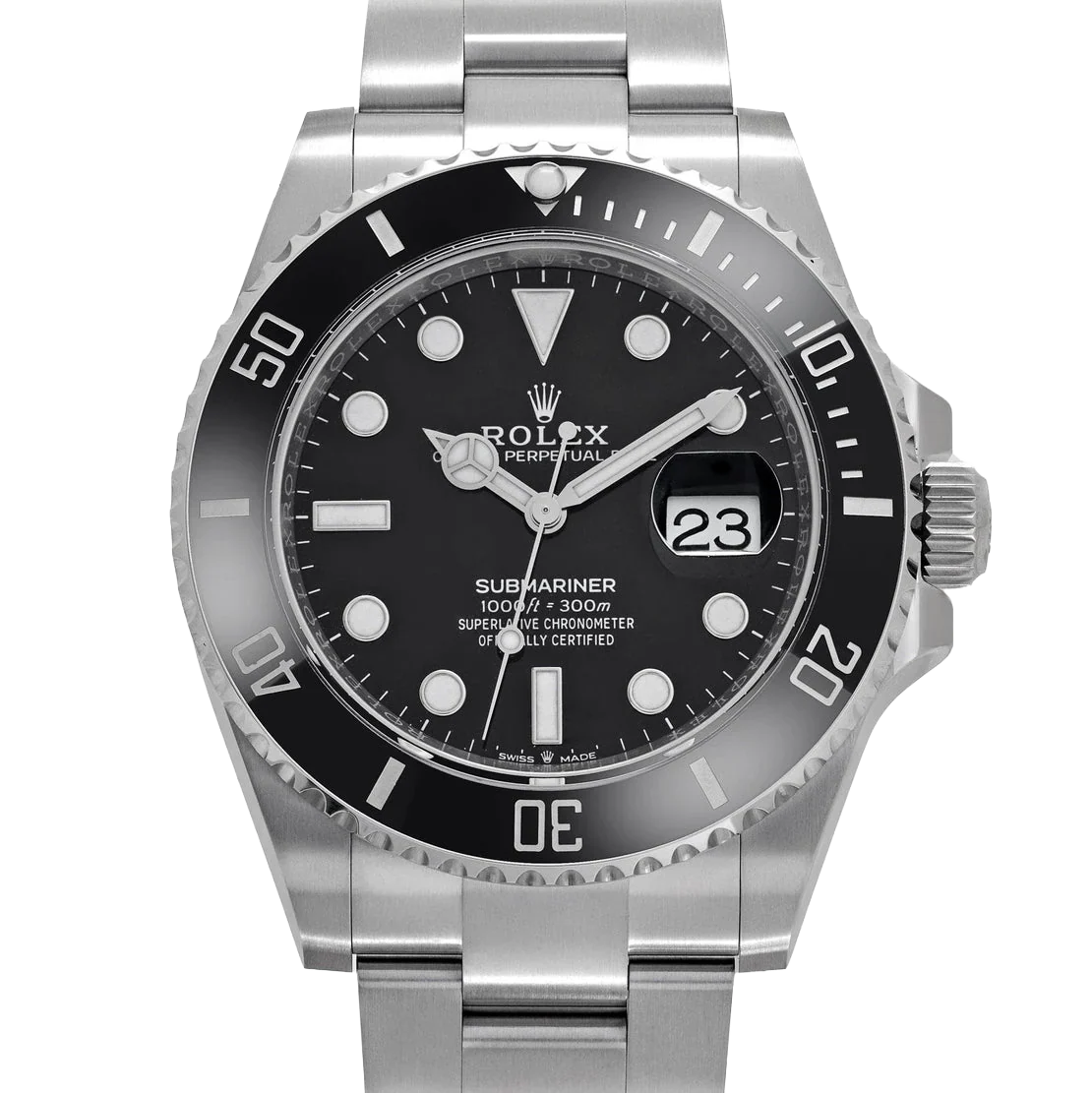 Submariner Date 126610LN Watch 41mm Black Dial