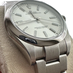 Oyster Perpetual 39mm Stainless Steel WhiteDial Men Watch 114300-0004 New 2025