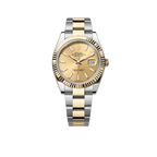 Datejust 41mm Champagne Dial Yellow Rolesor 126333-009