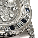 Oyster Perpetual GMT-Master II 40mm White Gold Blue Sapphire Bezel 116759SA